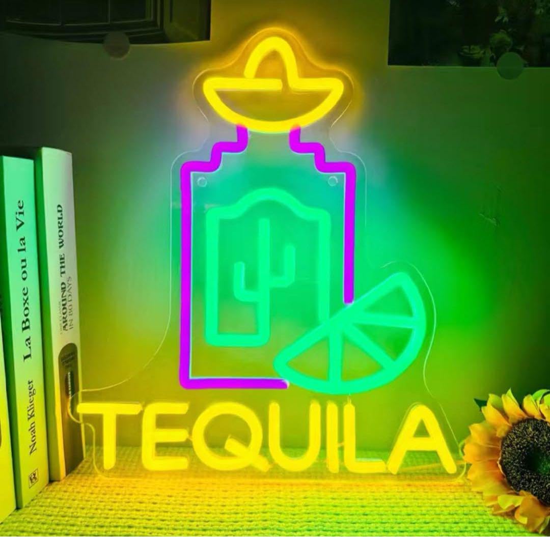 テキーラ Tequila ネオン 看板 メキシコ 酒 蒸留酒 BAR 居酒屋 Amazon.co.jp: テキーラ Tequila ネオン 看板 メキシコ 酒 蒸留